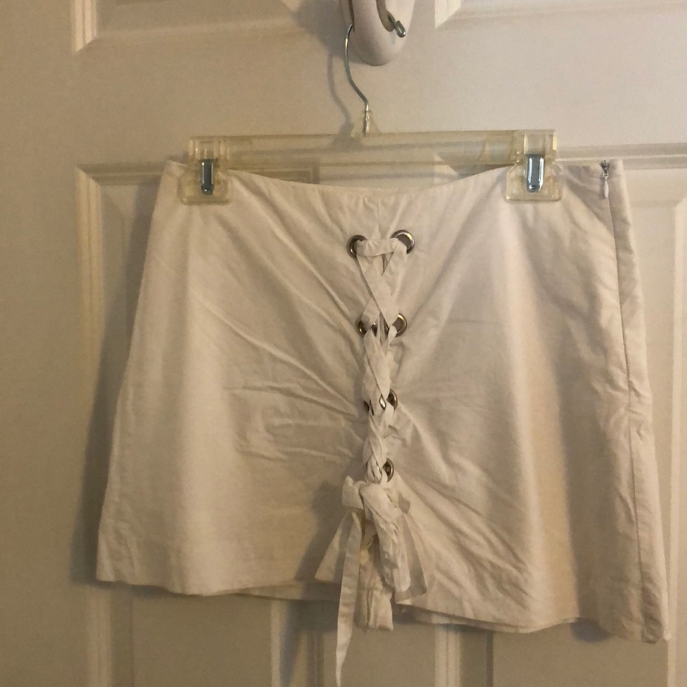 Zara Trafaluc Collection White Skort